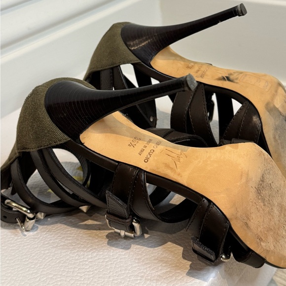 GIUSEPPE ZANOTTI WORK OF ART! Super Sexy And Edgy Heel! - Picture 5 of 7